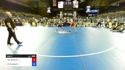 157 lbs Cons 4 - Will Scherer, MO vs Patrick Brackett, CO