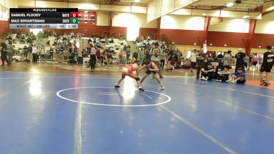 106 lbs Semifinal - Samuel Floody, Mayo Quanchi (Scituate High School) vs Max Shvartsman, Doughboy Wrestling Club