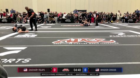Zachary Felipe vs Braden Griggs 2025 ADCC Orlando Open/Youth Trials