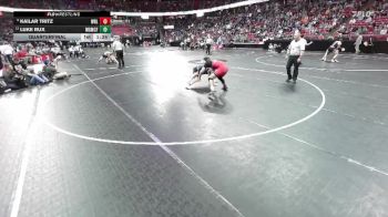 D1-190 lbs Quarterfinal - Kailar Tritz, Wisconsin Rapids Lincoln vs Luke Rux, Monona Grove/McFarland