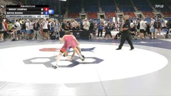 100 lbs Champ. Rd Of 64 - Brody Compau, MI vs Bryce Books, OH
