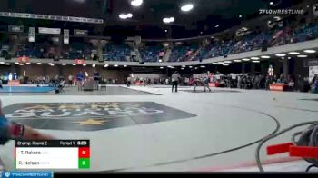 132 lbs Champ. Round 2 - Tyson Rakers, Highland vs Robert Nelson, Seneca