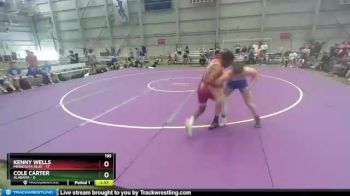 195 lbs Semis & 1st Wrestleback (8 Team) - Kenny Wells, Minnesota Blue vs Cole Carter, Alabama