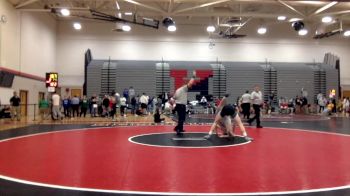 285 lbs Semifinal - Mason Iswalt, Berks Catholic vs Caleb Brewer, Wyomissing