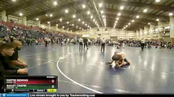 119 lbs Round 1 (6 Team) - Bailey Chafin, Oregon vs Mattie Bidiman, Idaho