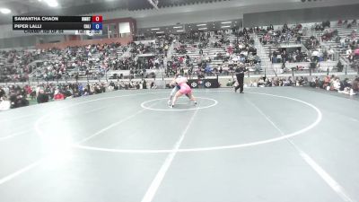 62 kg Champ. Rd Of 64 - Samantha Chaon, NMU-NTS vs Piper Lalli, California