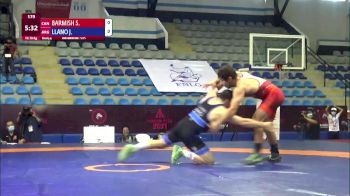 79 kg 3rd Place - Samuel Jacob Barmish, Canada vs Jorge Ivan Llano, Argentina