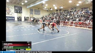 152 lbs Champ. Round 1 - Jack Samul, El Modena vs Steve Caday, Calvary Chapel-SA