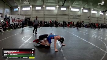 100 lbs Round 3 (10 Team) - Brett Georger, DWA vs Seamus Connole, Rambler WC