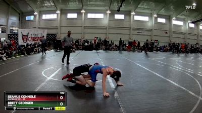 100 lbs Round 3 (10 Team) - Brett Georger, DWA vs Seamus Connole, Rambler WC