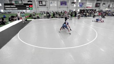 Junior Boys - 157 lbs Champ. Round 1 - Lonnez Smith, East St. Louis Wrestling Club vs Keegan Rager, Sheridan Wrestling Club