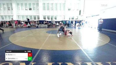 141 lbs Round Of 32 - Garret Suica, Edinboro vs Andre Gonzales, Ohio State