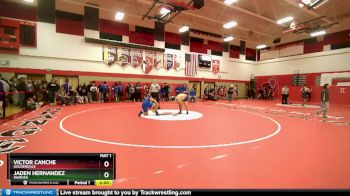 190 lbs Champ. Round 2 - Victor Canche, Goldendale vs Jaden Hernandez, Warden