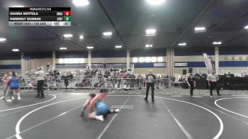 130 lbs Consi Of 8 #2 - Gianna Mottola, Smash Wrestling vs Kimberly Guzman, Centennial HS