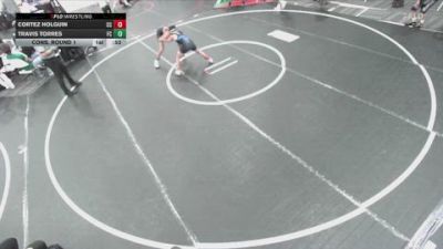113 lbs Cons. Round 1 - Cortez Holguin, Centennial Corona vs Travis Torres, Fourth Chamber