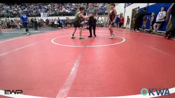 80 lbs Rr Rnd 2 - Mikah Amani, HURRICANE WRESTLING ACADEMY vs James Hausner, Black Fox Wrestling Club