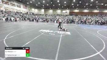 50 lbs Consi Of 4 - Neo Nielson, Ruby Mountain WC vs Reed Saltenberger, Patriot Mat Club