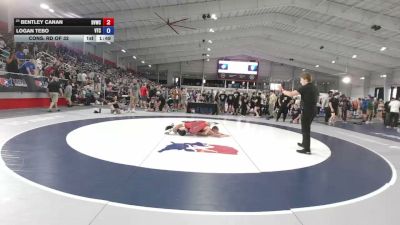 138 lbs Cons. Rd Of 32 - Bentley Canan, Darke Valor Wrestling Club vs Logan Tebo, Valdus Training Center
