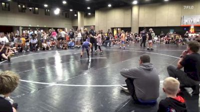 75 lbs Round 2 (6 Team) - Hudson Conner, Elevate WC vs Zander Smith, Indiana Outlaws