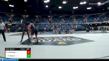 182 lbs Cons. Round 1 - Tristan Abram, Edwardsville vs Drew Herzberg, Deerfield