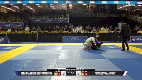 Sebastian Omar Santiago Colon vs Waska Ryoma Enyart 2026 Pan Kids Jiu-Jitsu IBJJF Championship