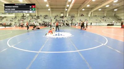 106 lbs Consi Of 16 #1 - Thomas Matias, NY vs Jacob Carr, PA