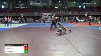 70 lbs Consi Of 8 #2 - Hayden Schmit, David City Wrestling Club vs Brody Gossen, Metro Wrestling Club