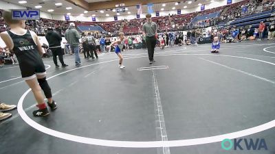 52 lbs Round Of 16 - Collin Wolfe, Shelton Wrestling Academy vs Bentley Story, Noble Takedown Club