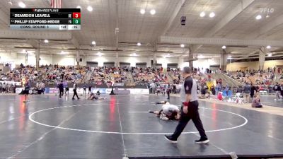 AA 165 lbs Cons. Round 3 - Phillip Stafford-Hedge, Farragut High School vs Deameion Leavell, Bearden High School