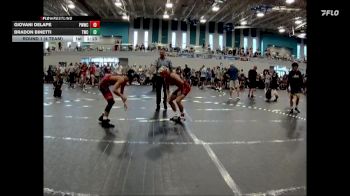132 lbs Round 1 (4 Team) - Bradon Binetti, Trojan WC vs Giovani DeLape, Pasco Wolfpack WC