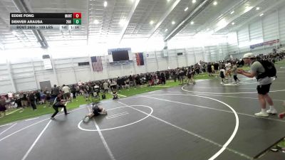 109 lbs Final - Eddie Fong, Mantanona TC vs Denver Arausa, 208 Spartans