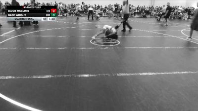 109 lbs Quarterfinal - Jacob Mcclure, C2X vs Gage Wright, Heard Wrestling Club