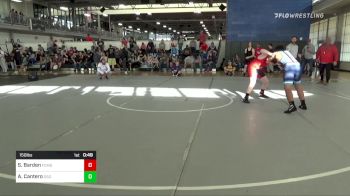 150 lbs Consi Of 8 #1 - Seth Barden, Forsyth Central Wrestling vs Alexander Cantero, OSO