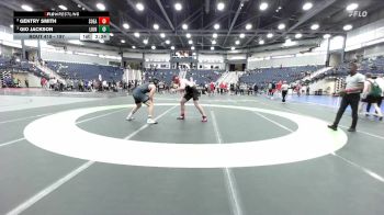 197 lbs Semifinal - Gio Jackson, Life University vs Gentry Smith, Southeastern
