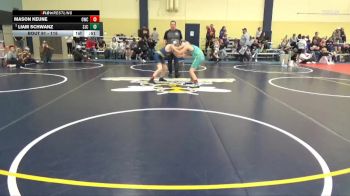 115 lbs 5th Place Match - Mason Keune, Outlaw Wrestling Club vs Liam Schwanz, St. James Cyclones