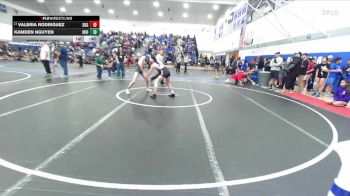 100 lbs Cons. Round 4 - Kamden Nguyen, Irvine vs Valeria Rodriguez, Santiago/GG