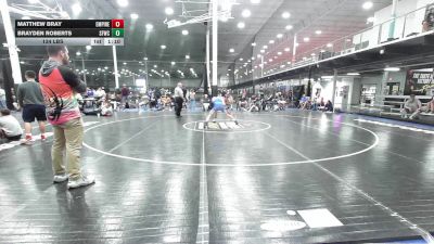 134 lbs Quarterfinal - Matthew Bray, Empire Wrestling Academy Black - HSC vs Brayden Roberts, Sly Fox Gray WC - HSC