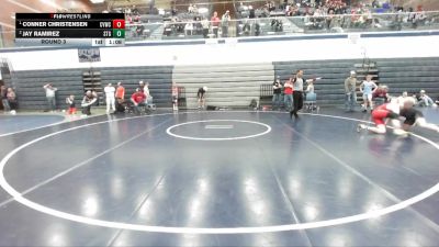 165 lbs Round 3 - Conner Christensen, Clearwater Valley Wrestling Club vs Jay Ramirez, Small Town Grims