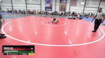 100 lbs Rd# 2 10:30am Friday - Joseph DePaolo, PA Gold vs Keanu Lee, Legends Of Gold