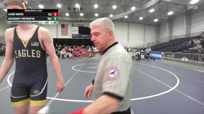 160 lbs Semifinals (4 Team) - Jake Dephillips, Plainedge vs John Shoop, Wayne Sr HS