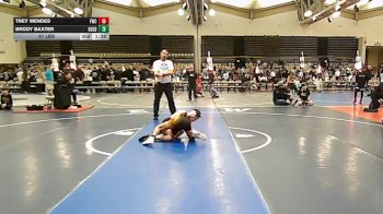 81 lbs Rr Rnd 2 - Trey Mendes, Falcons Wrestling Club - ESC vs Brody Baxter, All I See Is Gold Academy Stripes - ESC