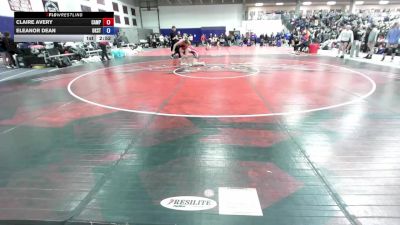 145 lbs Champ. Round 1 - Claire Avery, Campbellsville University vs Eleanor Dean, Oklahoma State