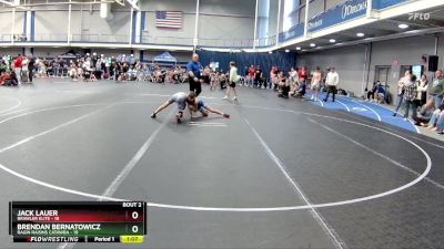 80 lbs Round 1 (4 Team) - Jack Lauer, Brawler Elite vs Brendan Bernatowicz, Ragin Raisins Catawba