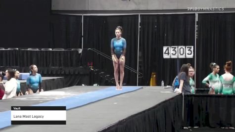 Lana Mast Legacy Gymnastics - Vault - 2022 Elevate the Stage Huntsville presented by SportsMED & Crestwood