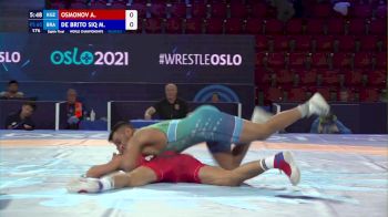 65 kg 1/8 Final - Alibek Osmonov, Kyrgyzstan vs Marcos De Brito Siqueira, Brazil
