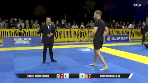 Joseph Edward Best vs Ernest Joseph Cronin 2025 Pan IBJJF Jiu-Jitsu No-Gi Championship