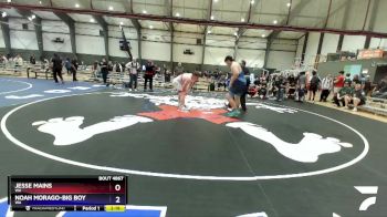 285 lbs 3rd Place Match - Jesse Mains, WA vs Noah Morago-Big Boy, WA