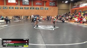 125 lbs Champ. Round 2 - Carlos Garcia, Cerritos vs Eric Rivera, Cal Poly (Club)