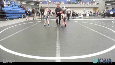 52 lbs Consi Of 4 - Rusty Whitefield, Tonkawa Takedown Club vs Logan Snyder, Hennessey Takedown Club