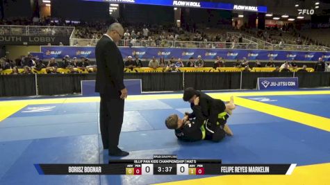 Borisz Bognar vs Felipe Reyes Markelin 2026 Pan Kids Jiu-Jitsu IBJJF Championship